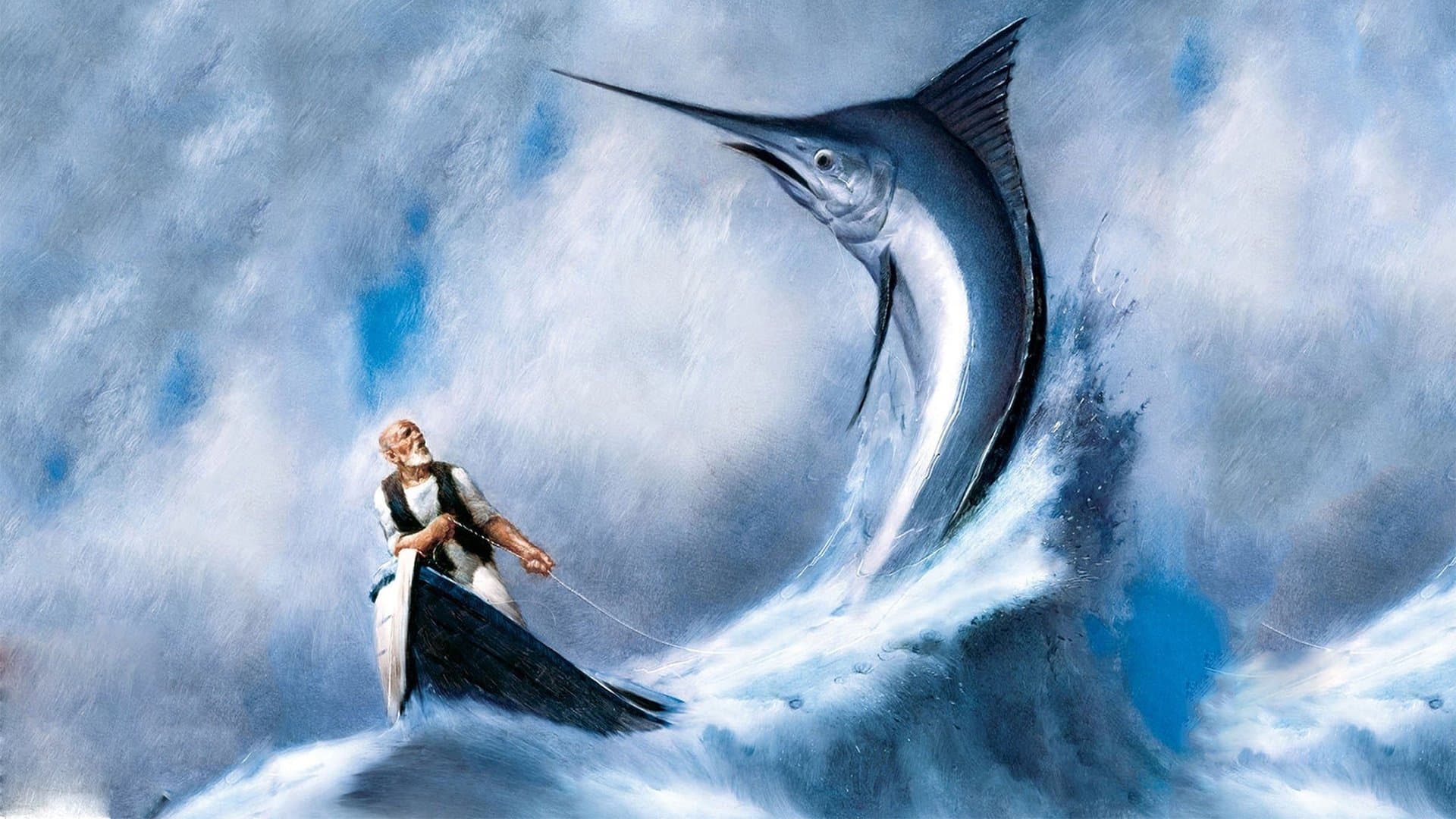 Poster backdrop for The Old Man and the Sea