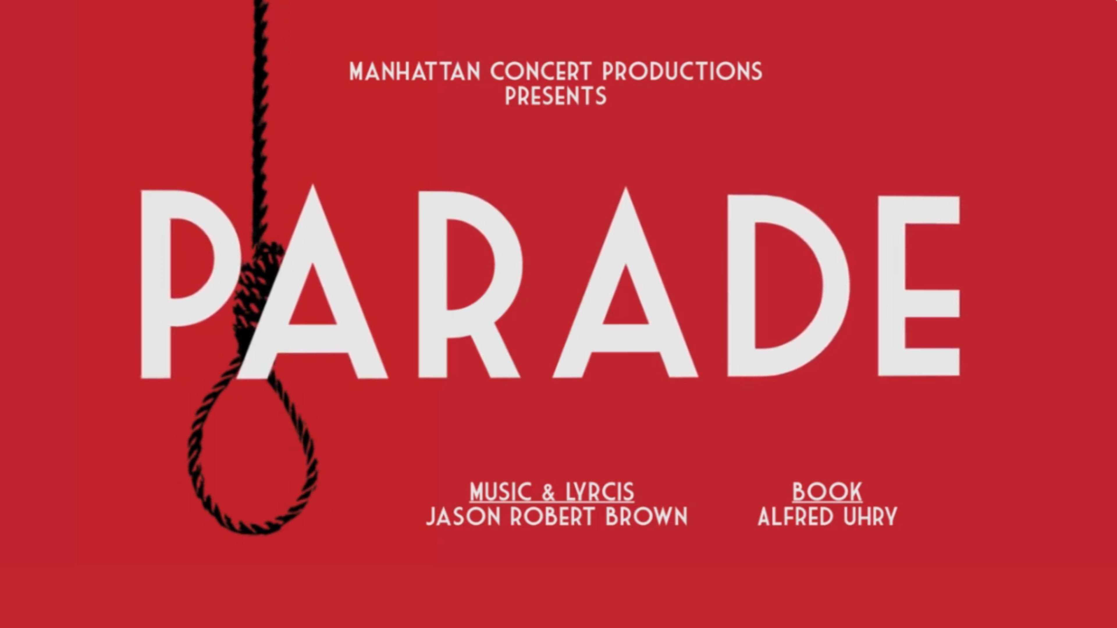 Poster backdrop for Parade in Concert