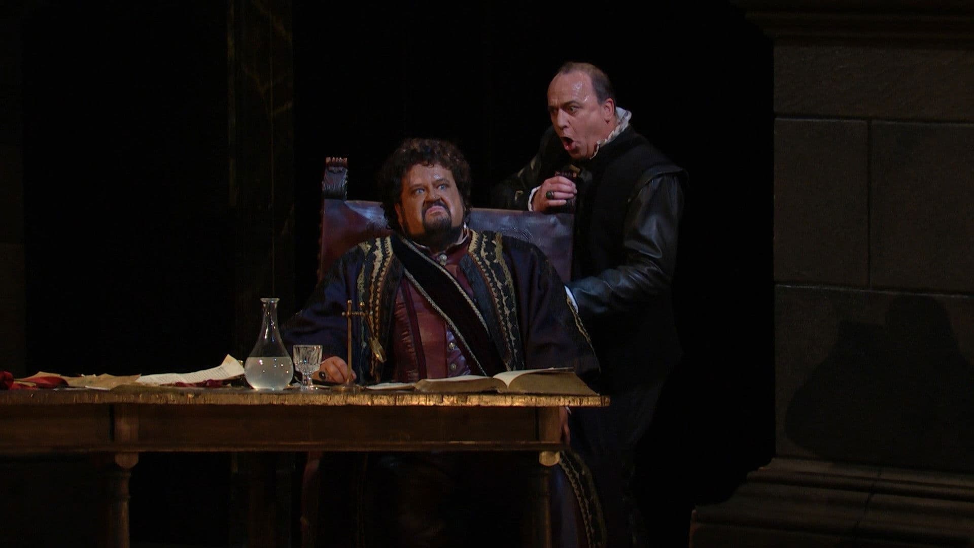 Poster backdrop for The Metropolitan Opera: Otello