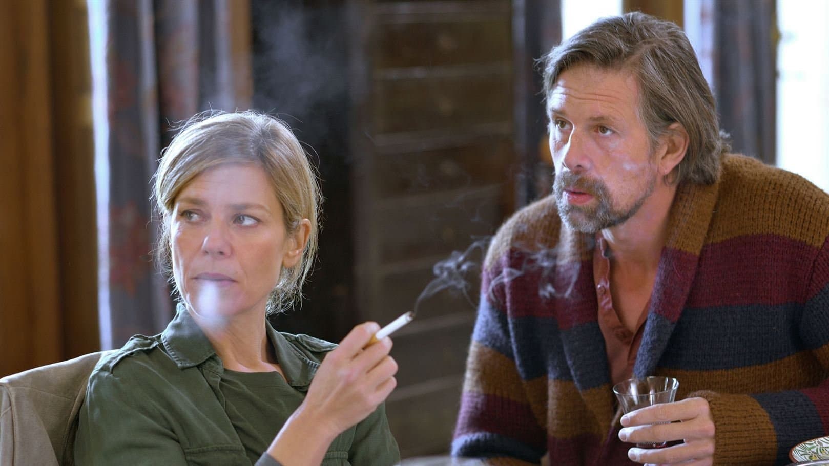 Poster backdrop for Gaspard at the Wedding