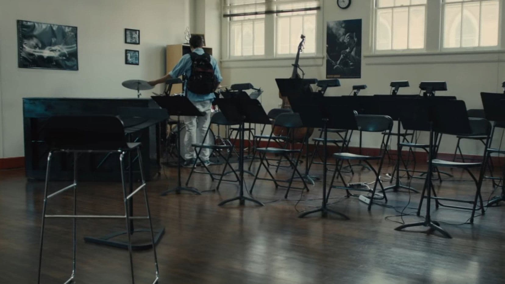 Poster backdrop for Whiplash