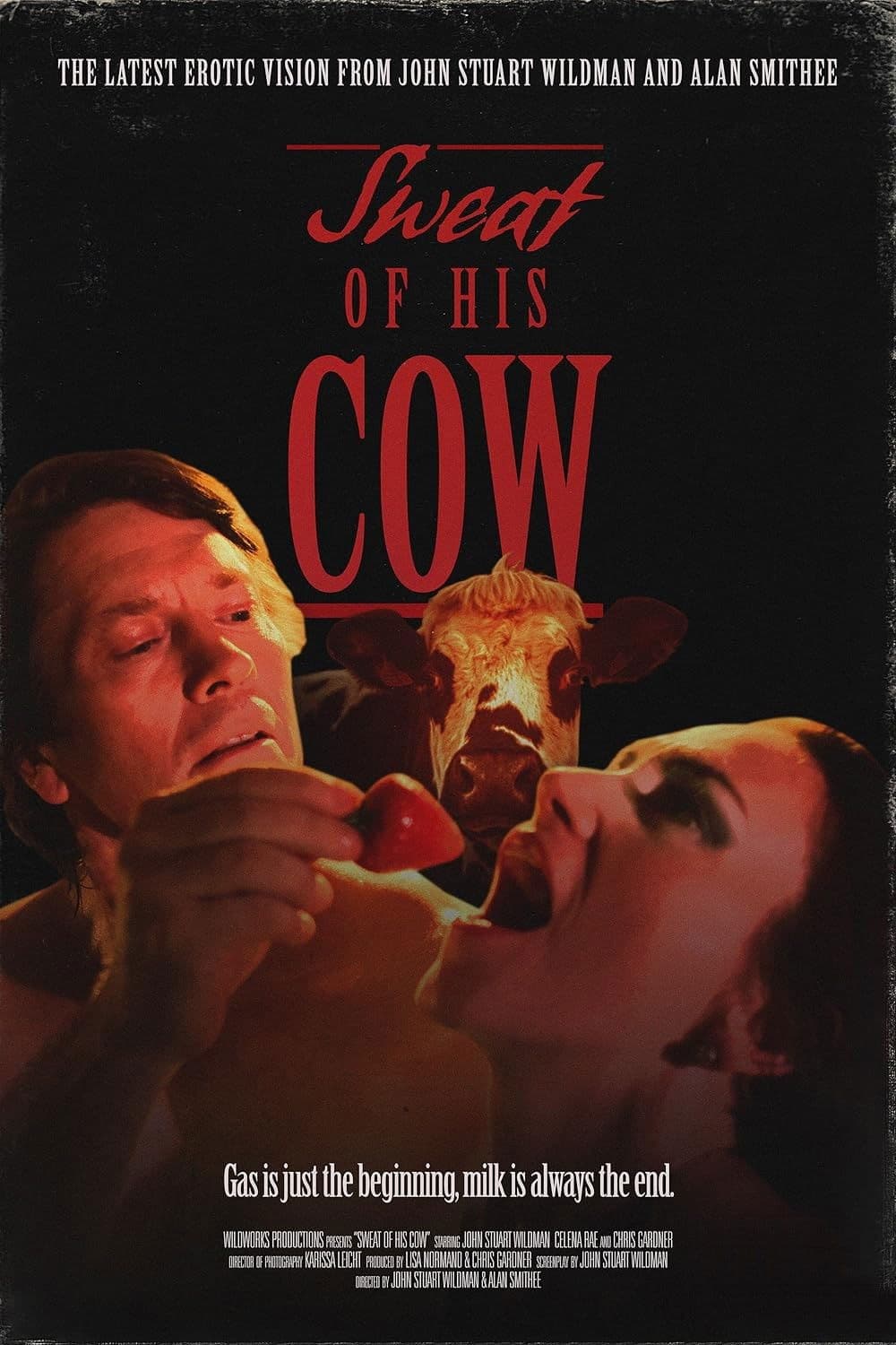 Poster backdrop for SWEAT OF HIS COW