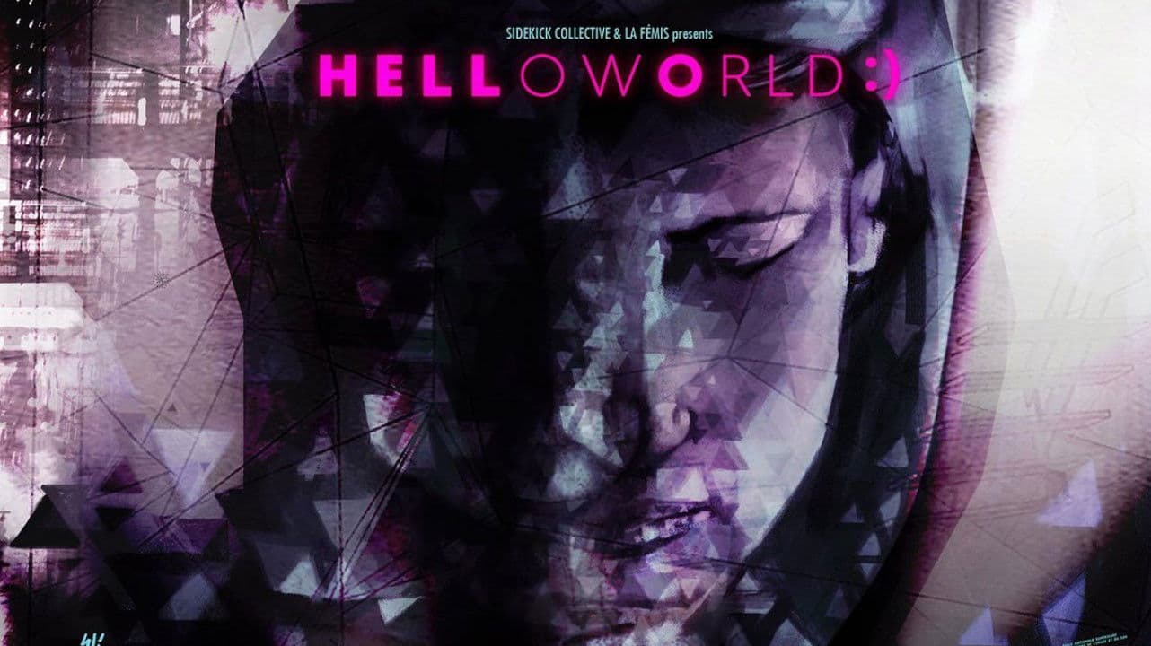 Poster backdrop for Hello World :)
