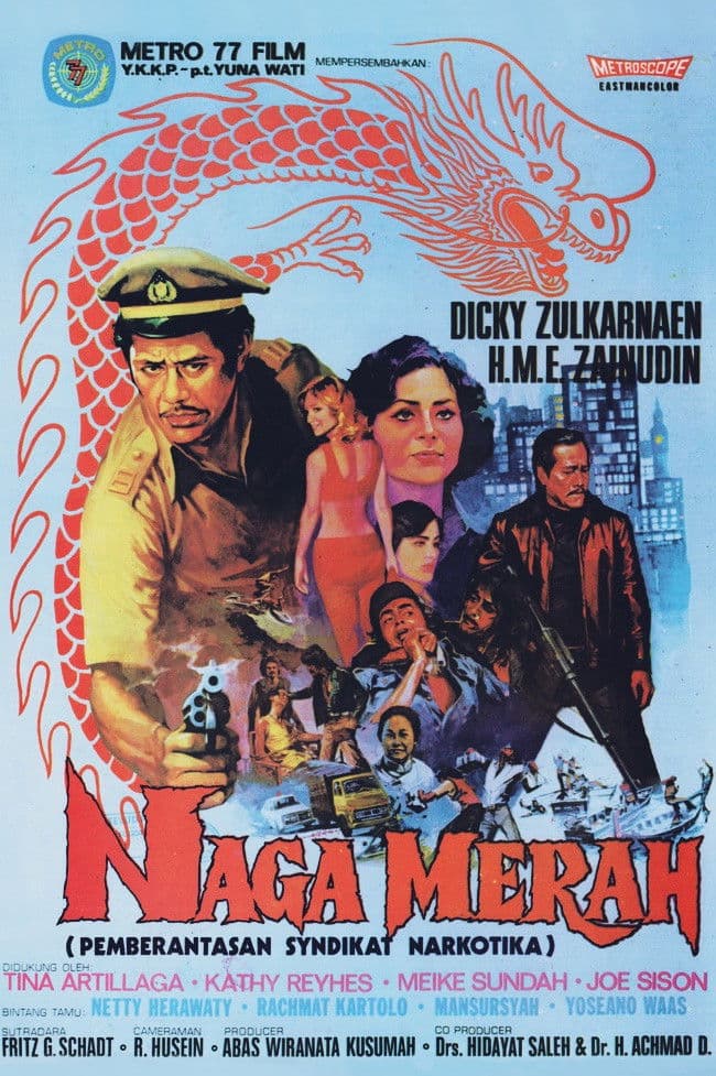 Poster backdrop for Naga Merah