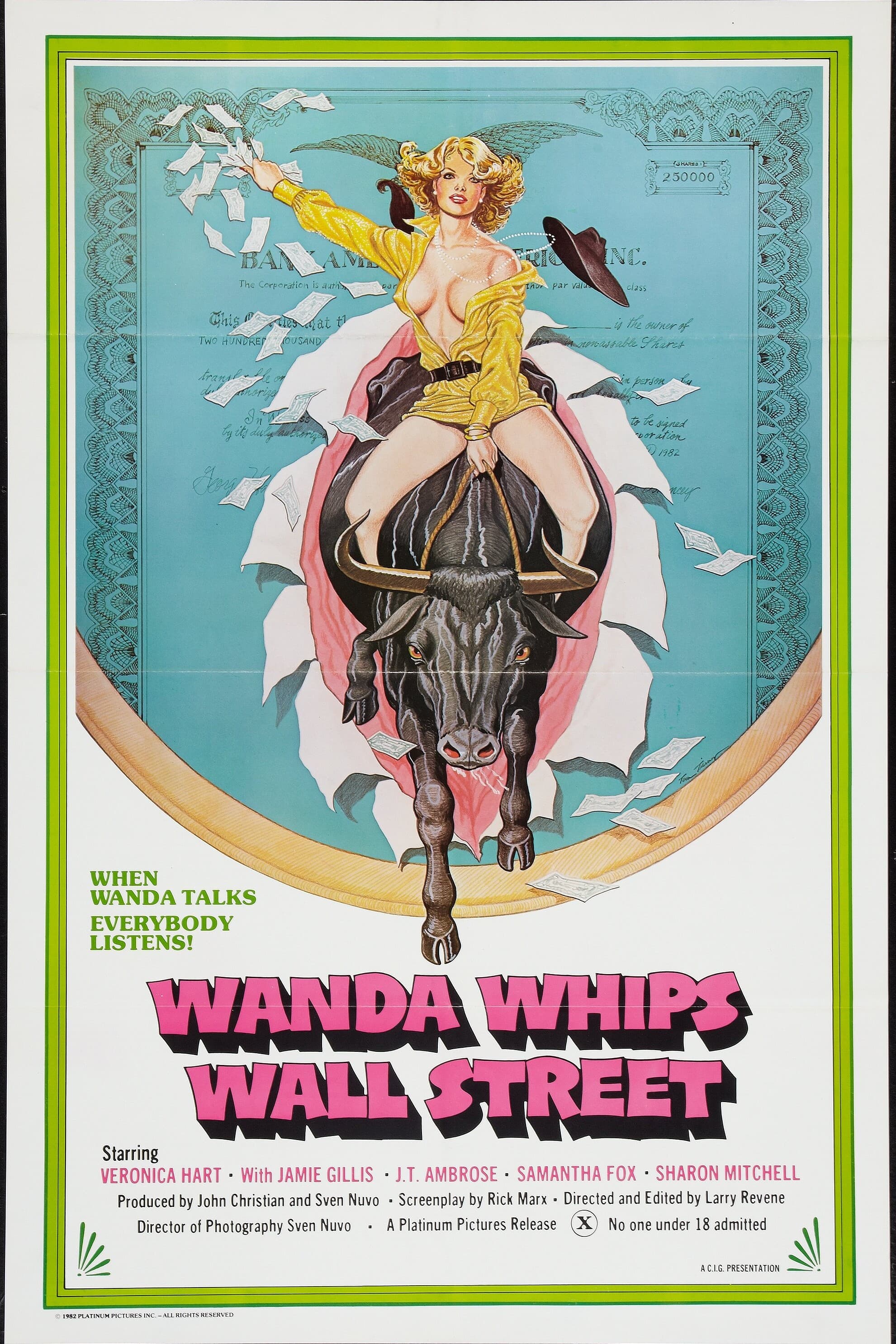 Poster backdrop for Wanda Whips Wall Street