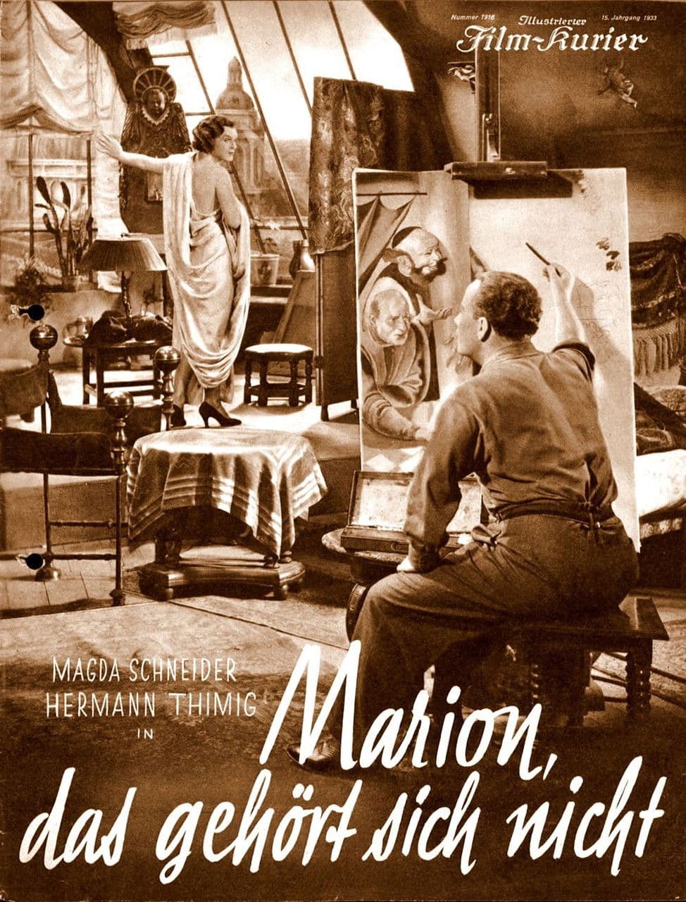 Poster backdrop for Marion, das gehört sich nicht