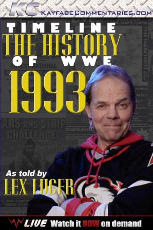Poster backdrop for Timeline: The History of WWE – 1993 – As Told By Lex Luger