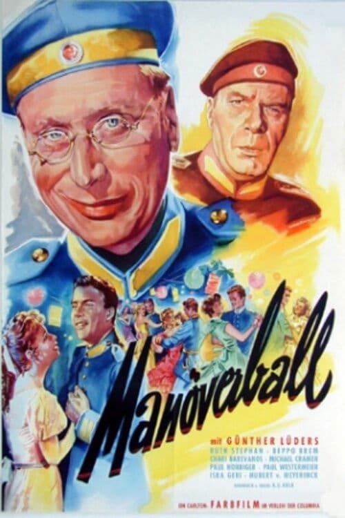 Poster backdrop for Manöverball