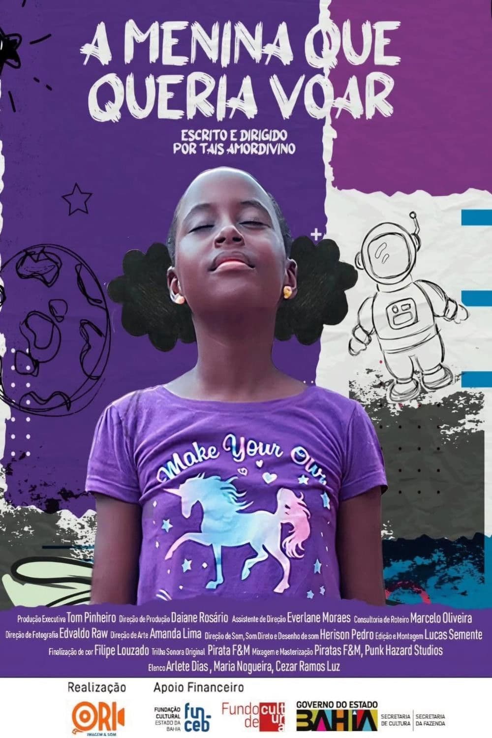 Poster backdrop for A Menina Que Queria Voar