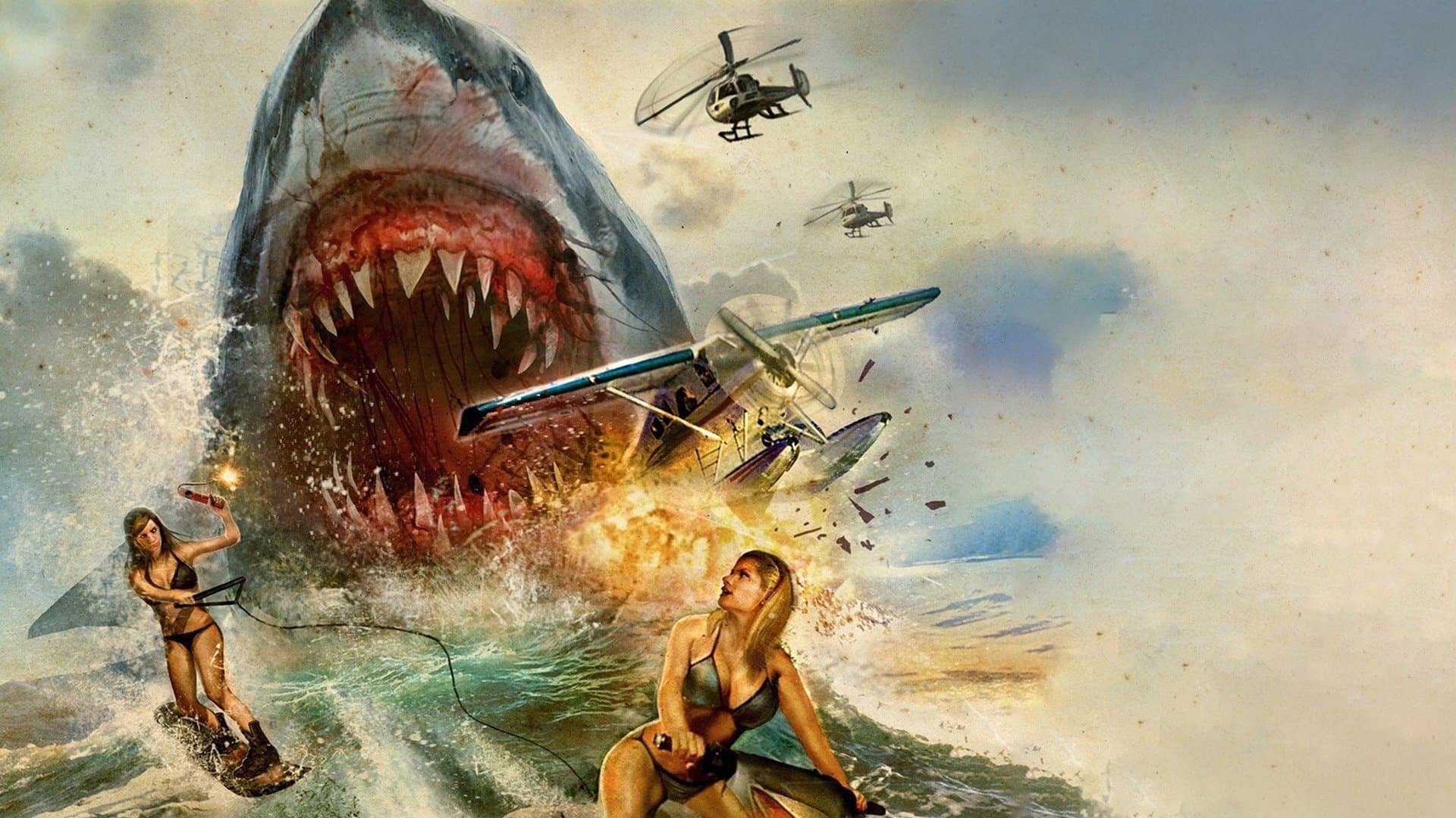 Poster backdrop for Raiders of the Lost Shark