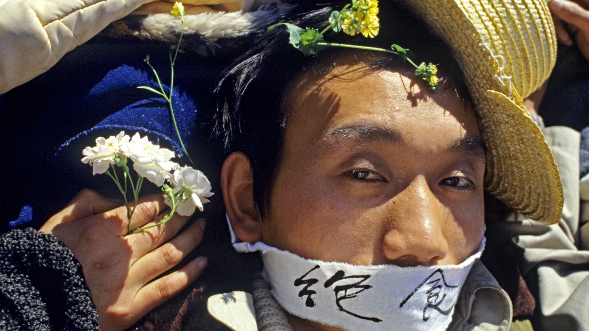 Poster backdrop for Tiananmen: The People Versus the Party