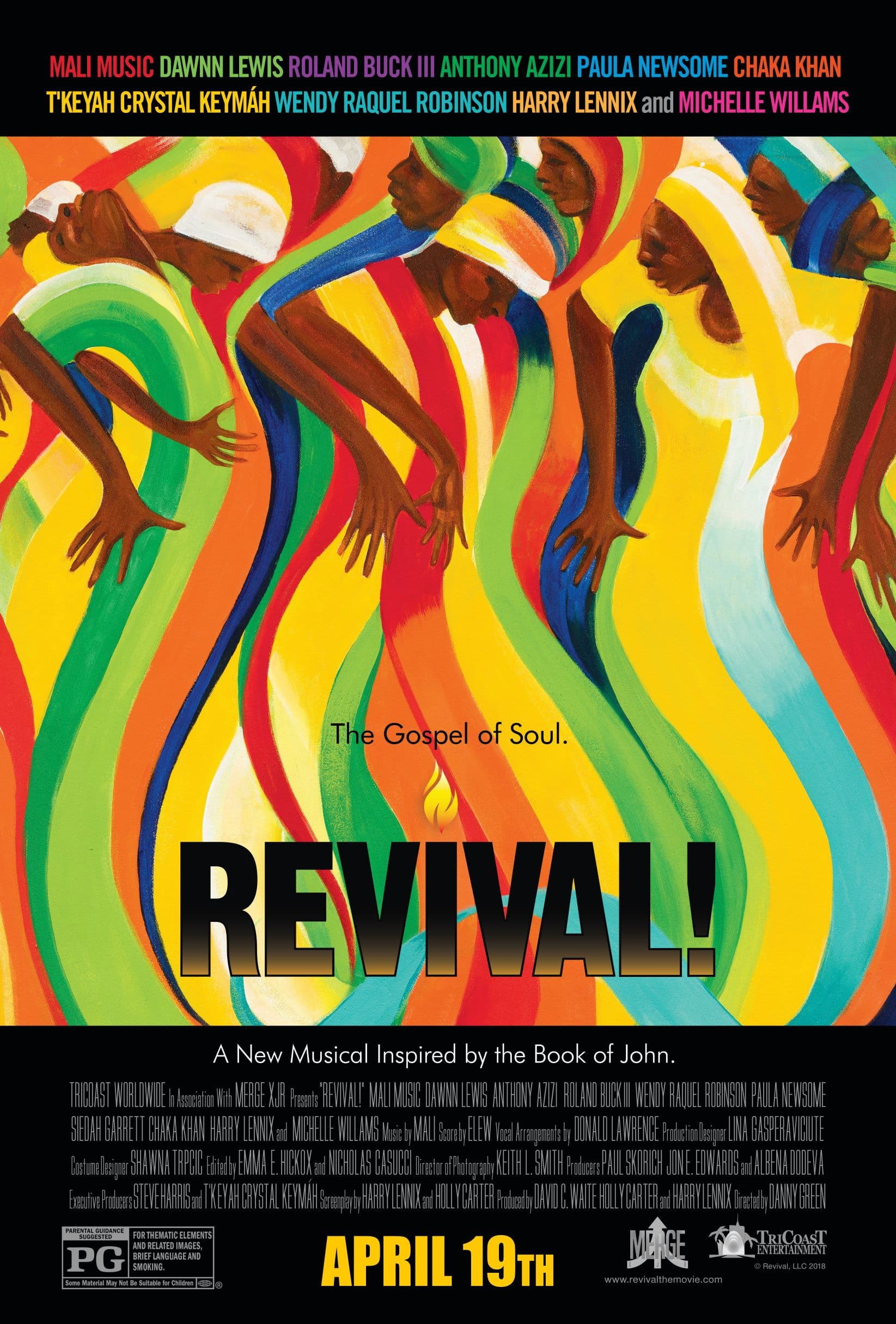 Poster backdrop for Revival!