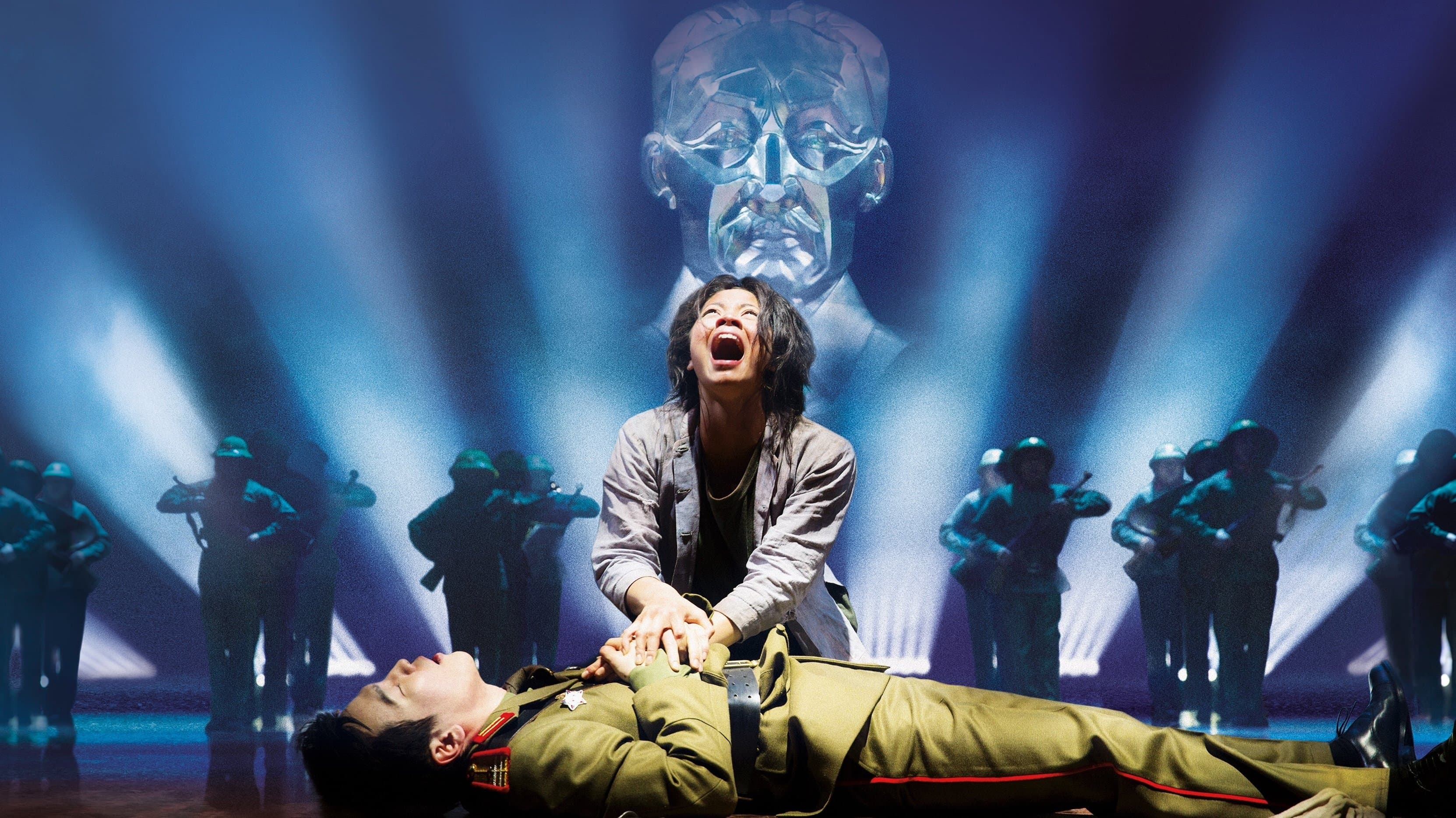 Poster backdrop for Miss Saigon: 25th Anniversary Performance