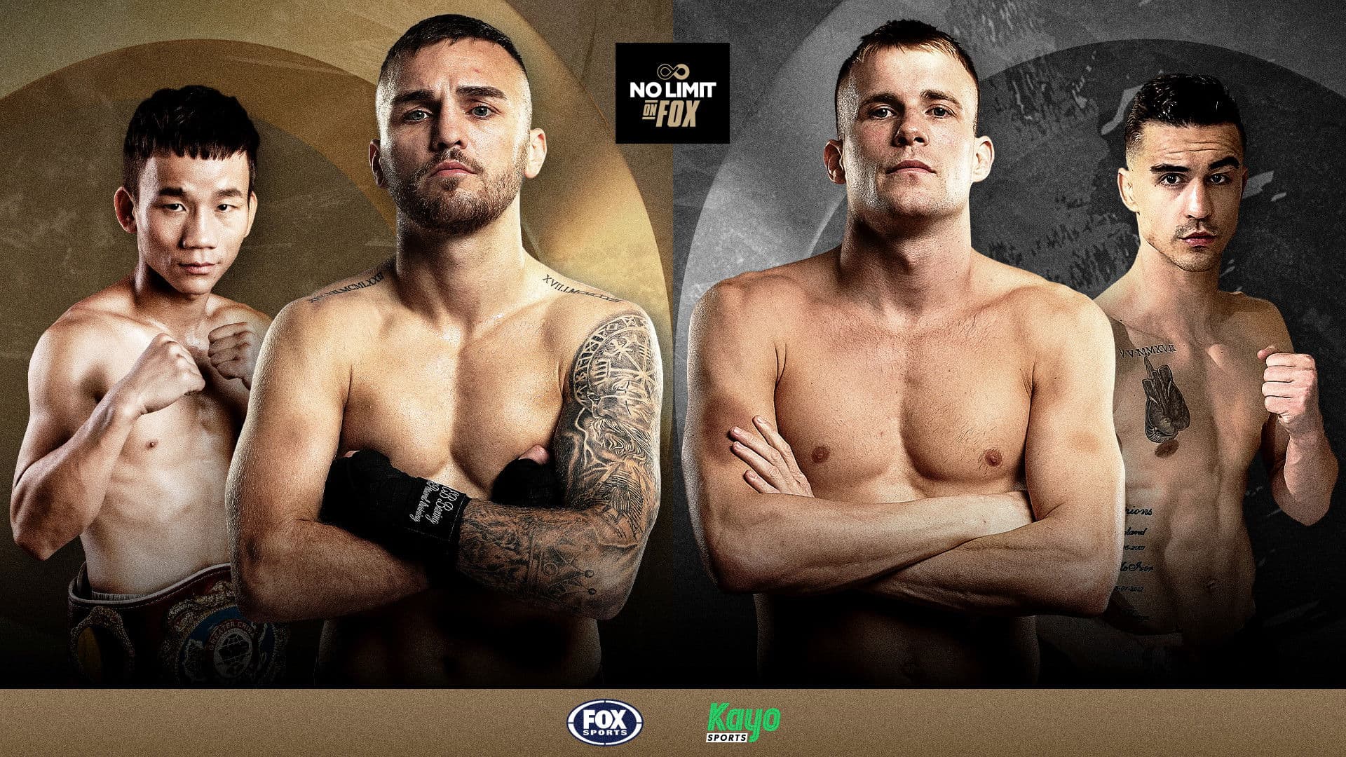 Poster backdrop for Sam Goodman vs. Zhong Liu