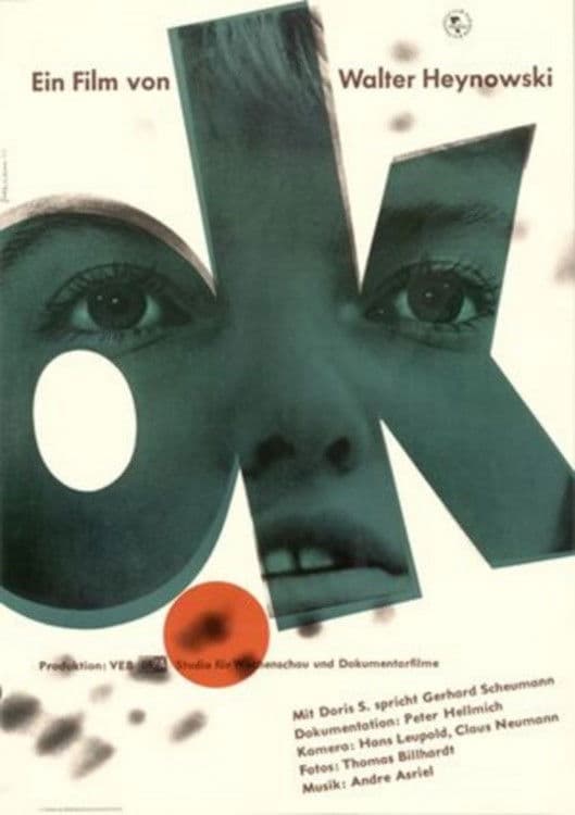 Poster backdrop for O.K.