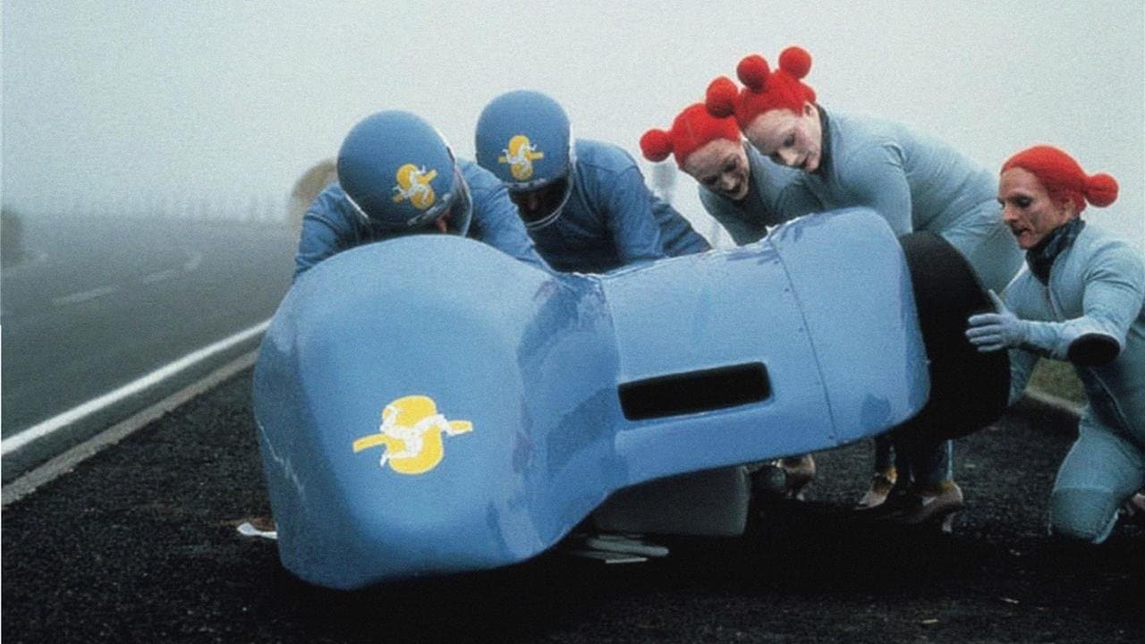 Poster backdrop for Cremaster 4