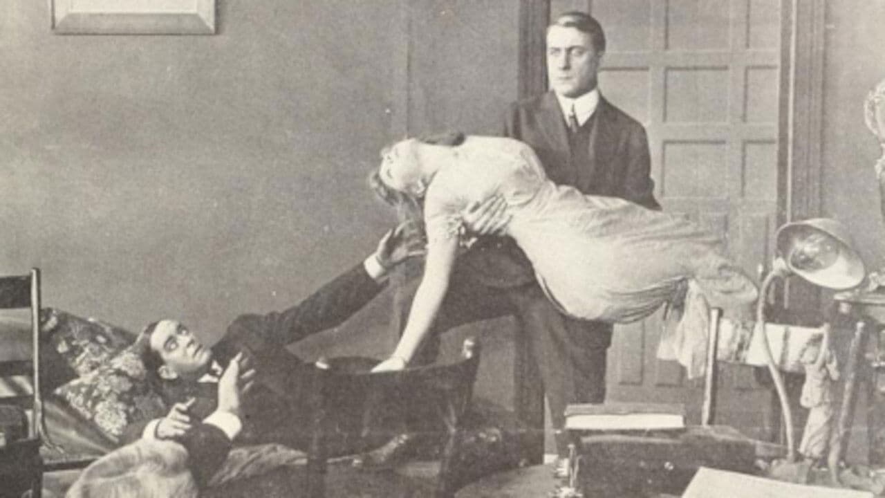 Poster backdrop for A Cave Man Wooing