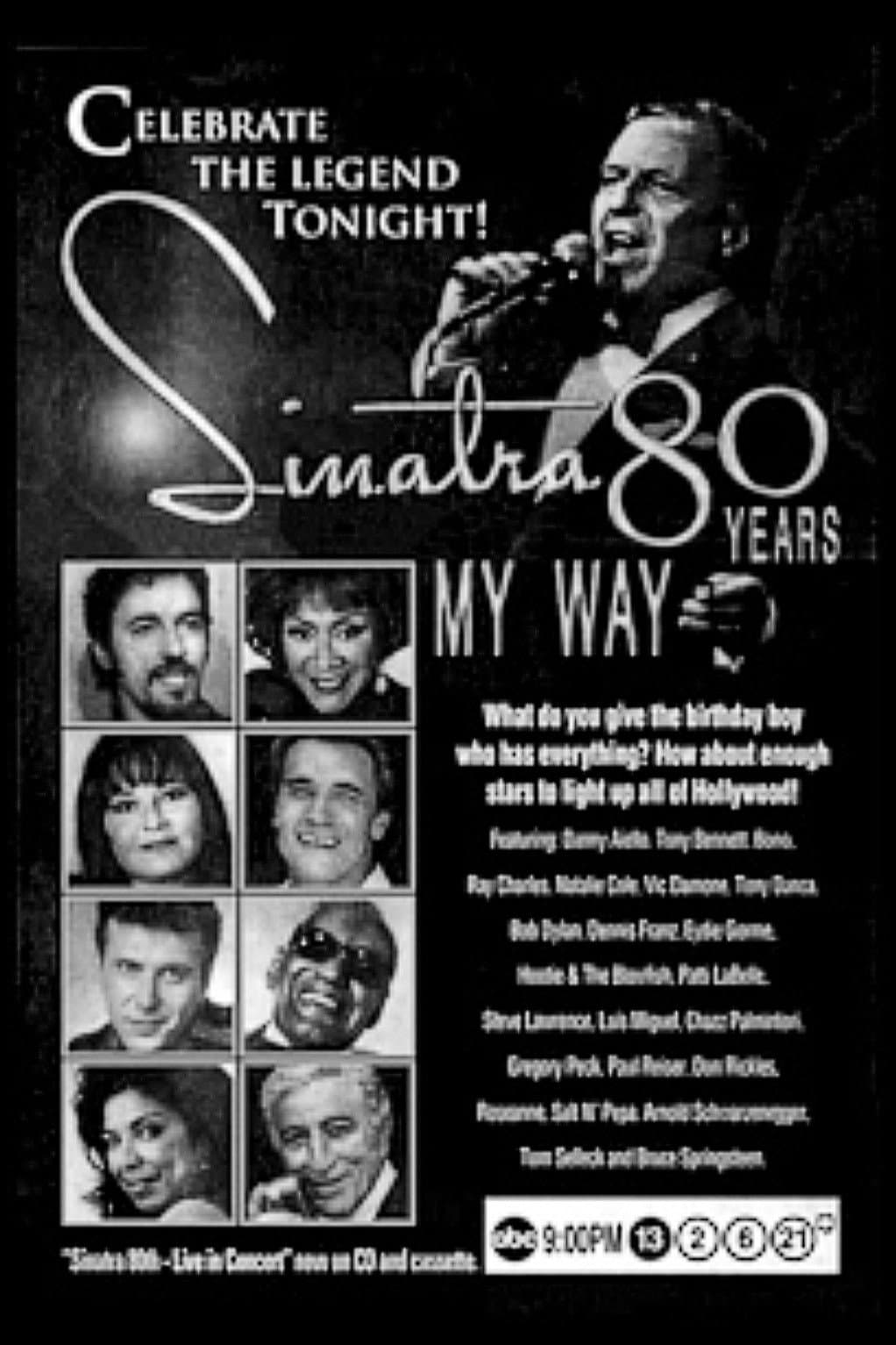 Poster backdrop for Sinatra: 80 Years My Way