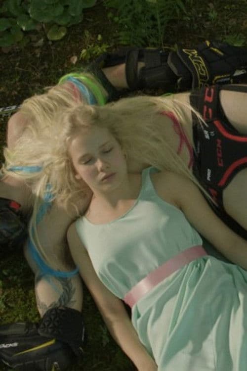 Poster backdrop for The Ice Hockey Film by Heidi