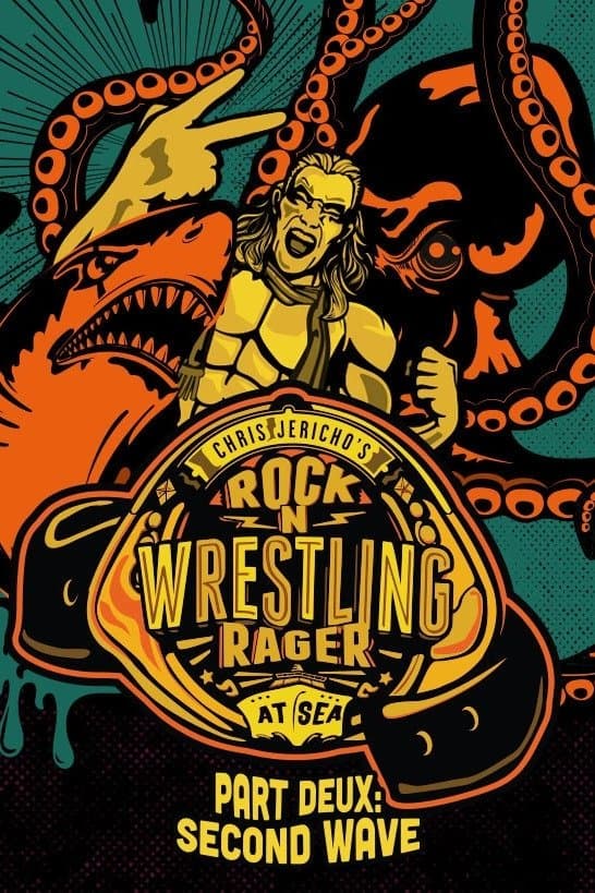 Poster backdrop for AEW Bash at the Beach