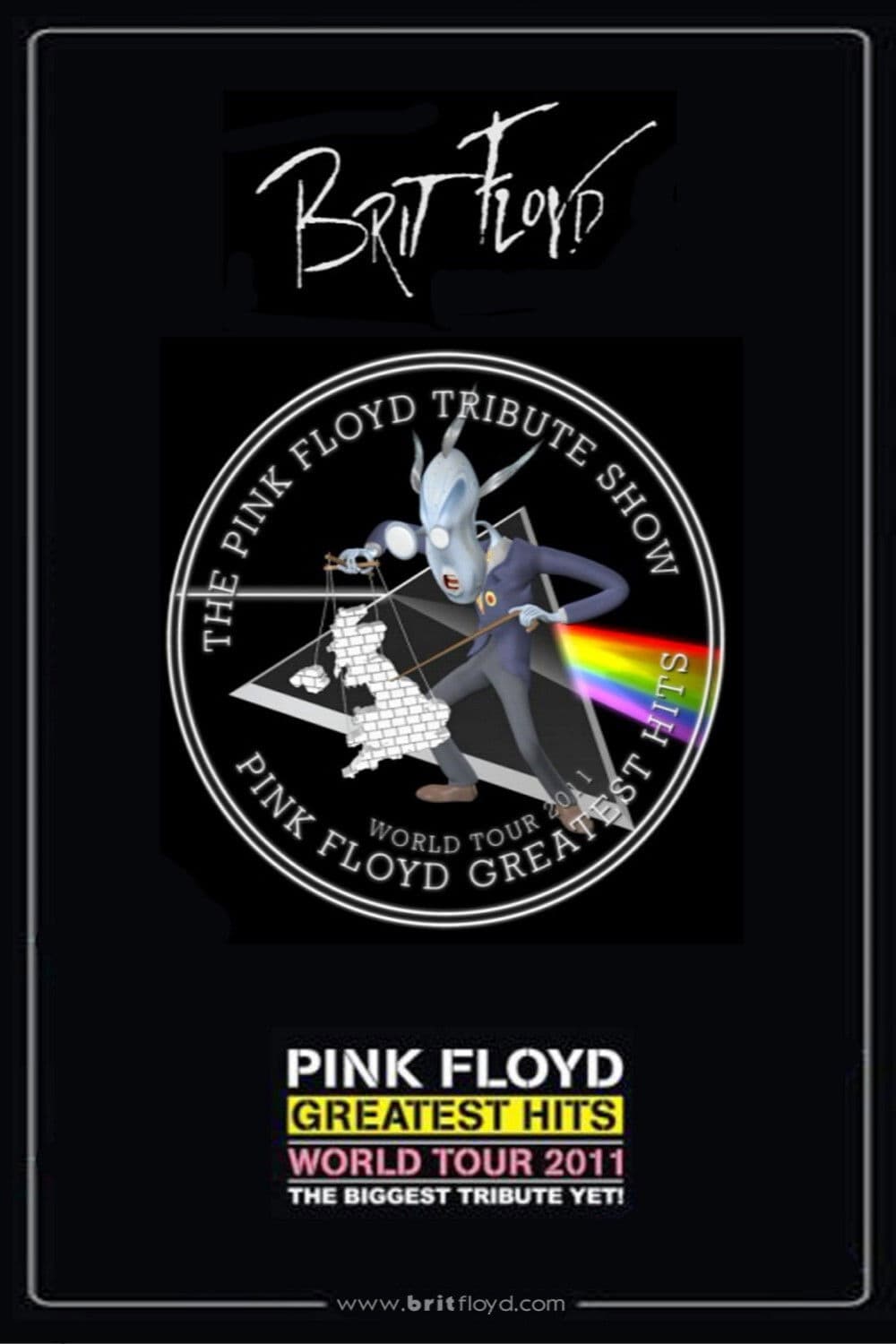 Poster backdrop for Brit Floyd - The Pink Floyd Tribute Show - Live From Liverpool