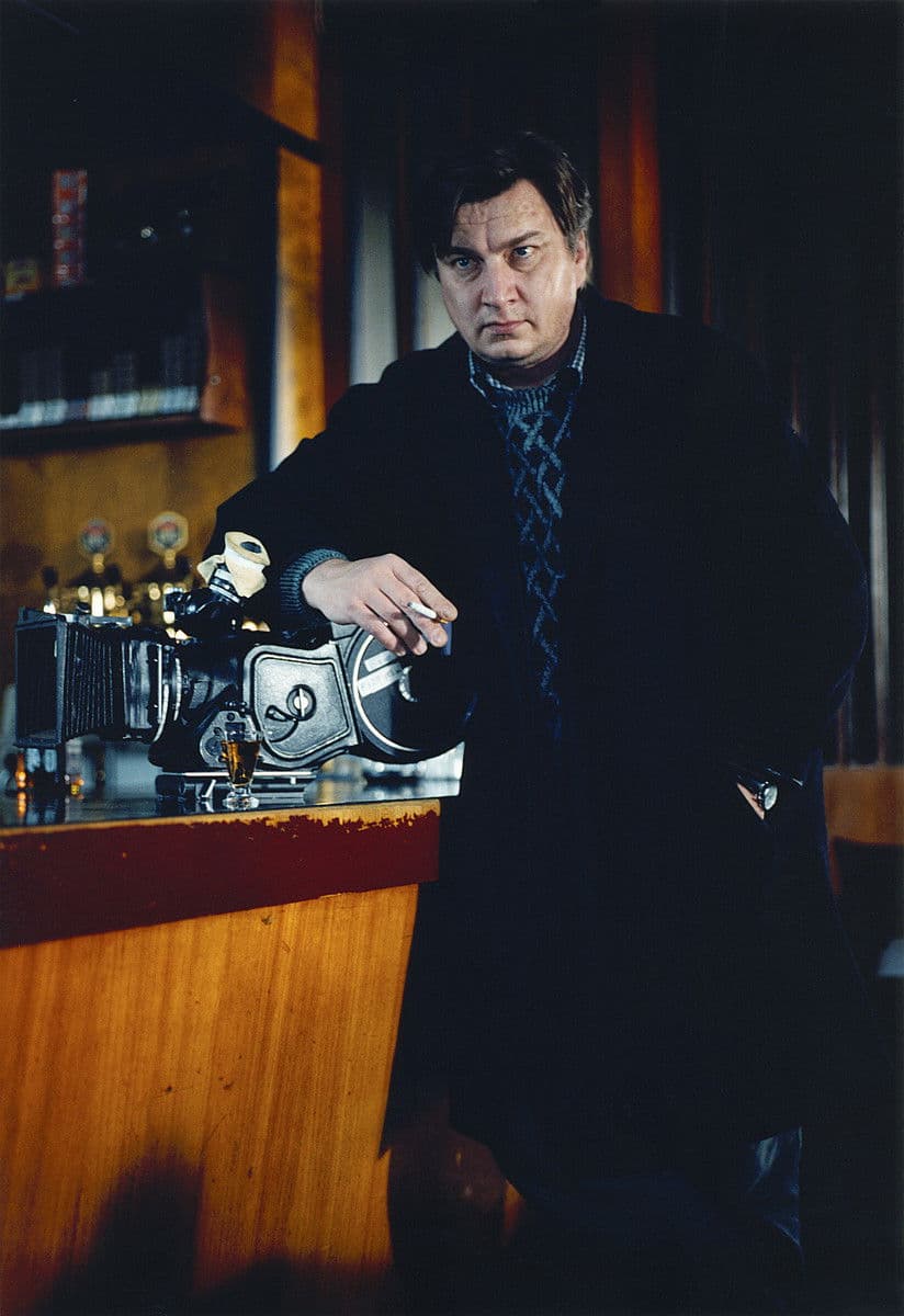 Poster backdrop for Aki Kaurismäki