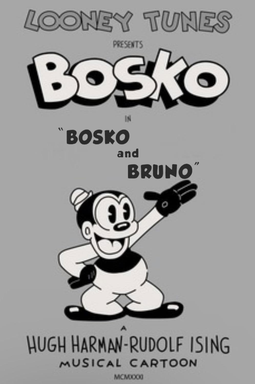 Poster backdrop for Bosko and Bruno