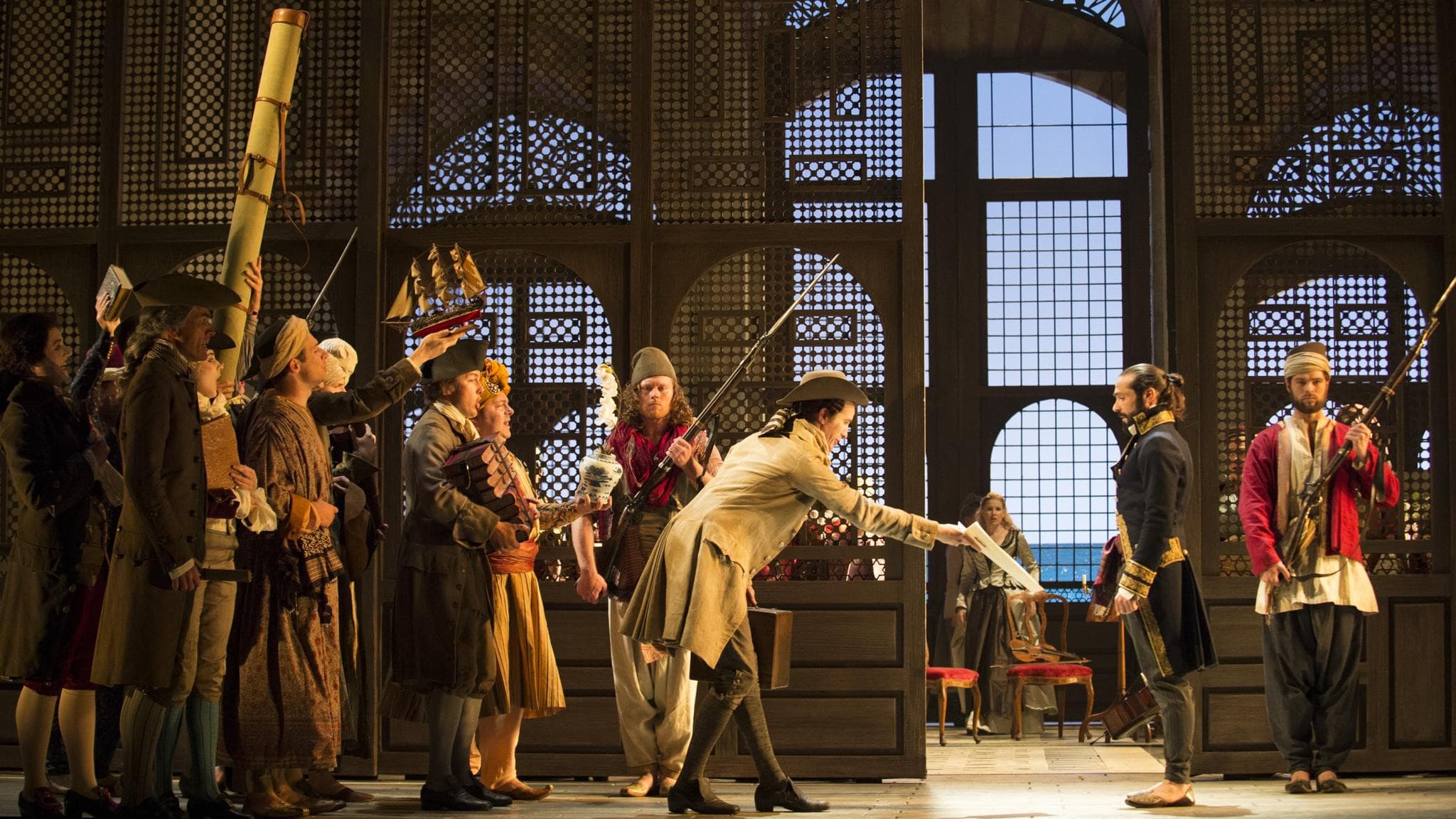 Poster backdrop for Mozart: Die Entführung aus dem Serail