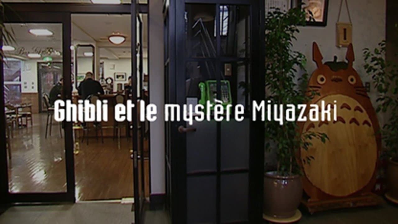 Poster backdrop for Ghibli and The Miyazaki Mystery