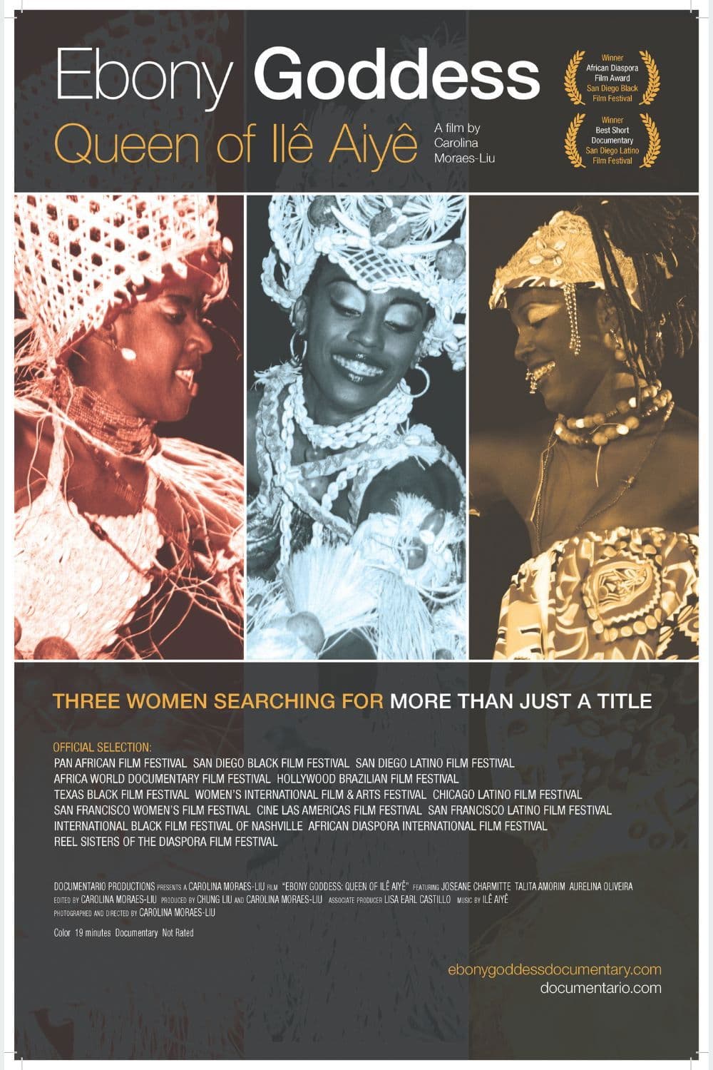 Poster backdrop for Ebony Goddess: Queen of Ilê Aiyê