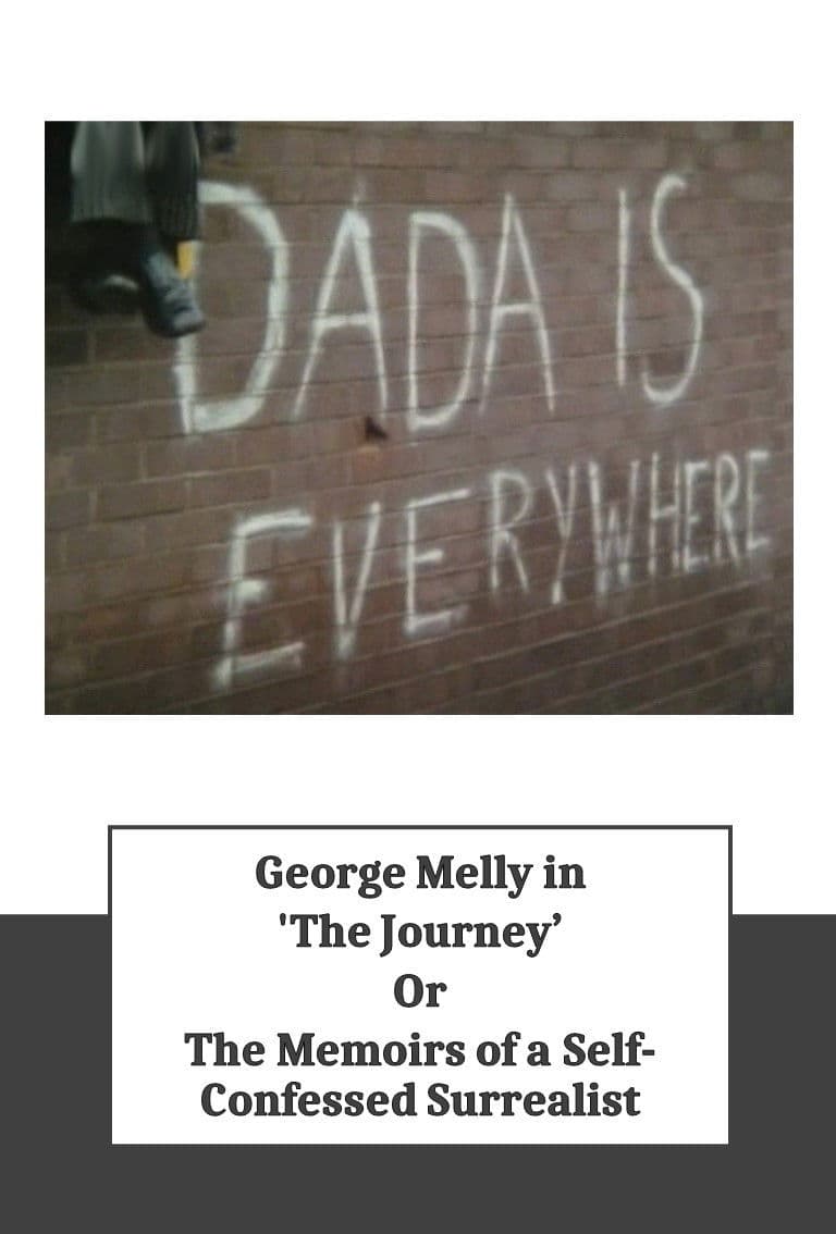 Poster backdrop for "The Journey", or The Memoirs of a Self-Confessed Surrealist