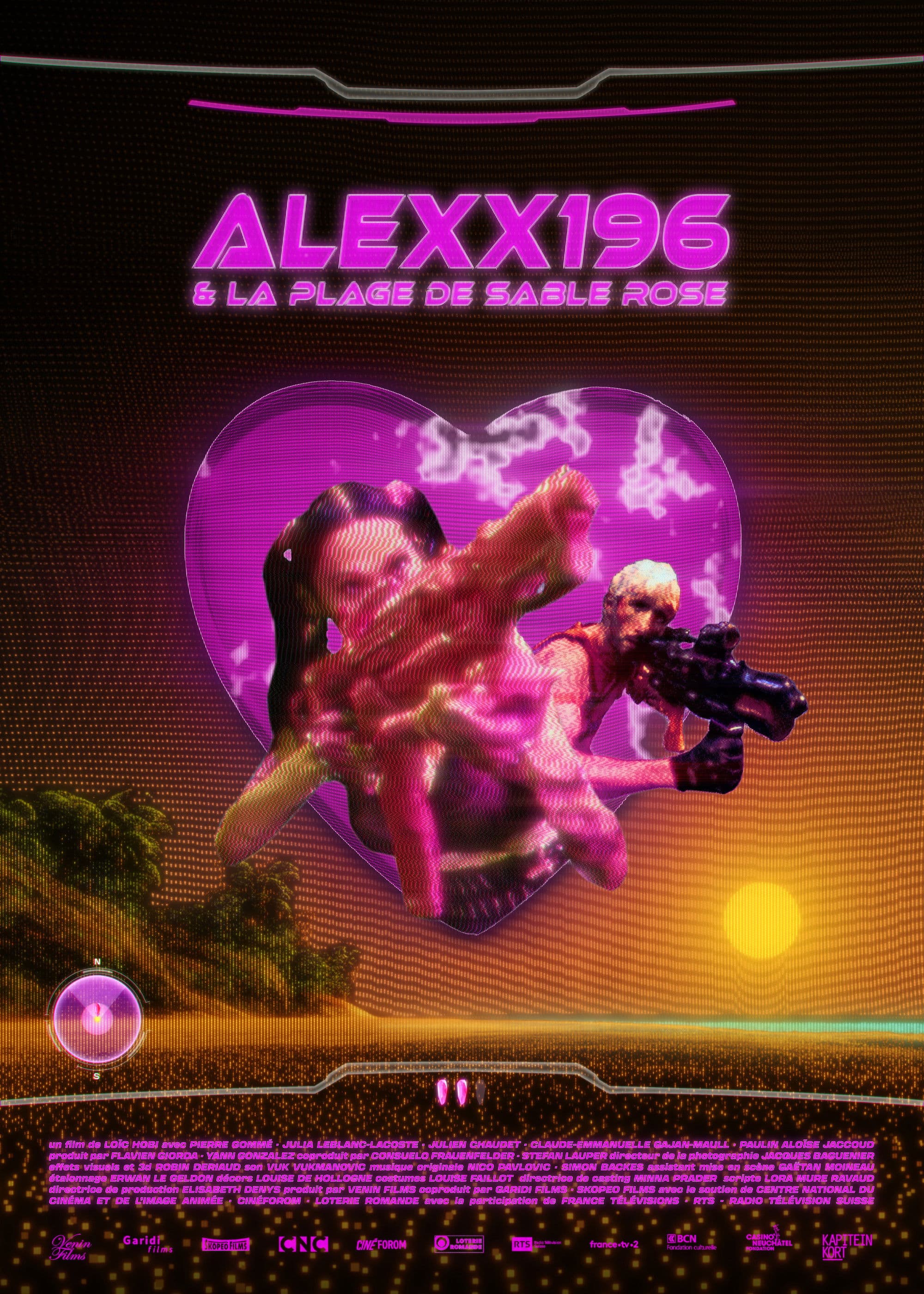 Poster backdrop for Alexx196 & the Pink Sand Beach