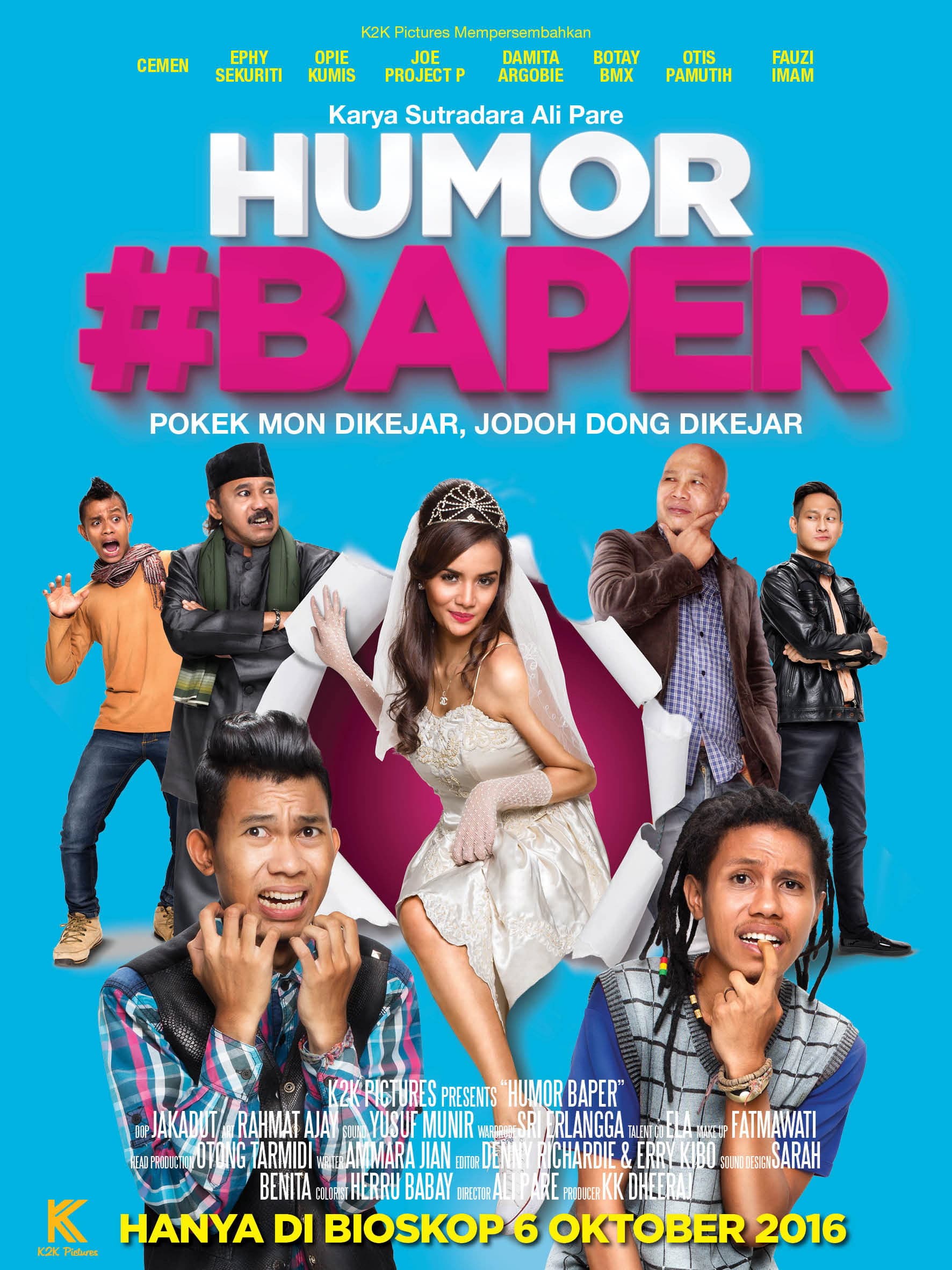 Poster backdrop for Humor Baper