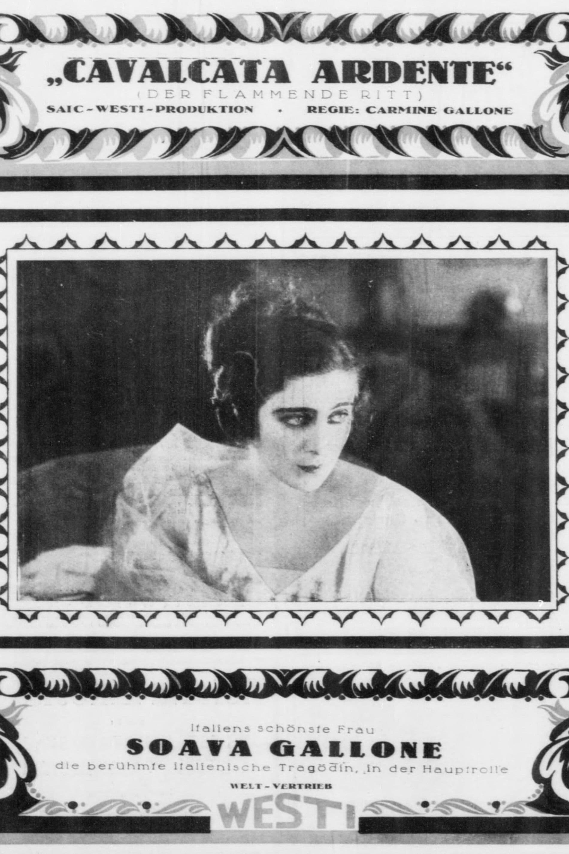 Poster backdrop for La cavalcata ardente