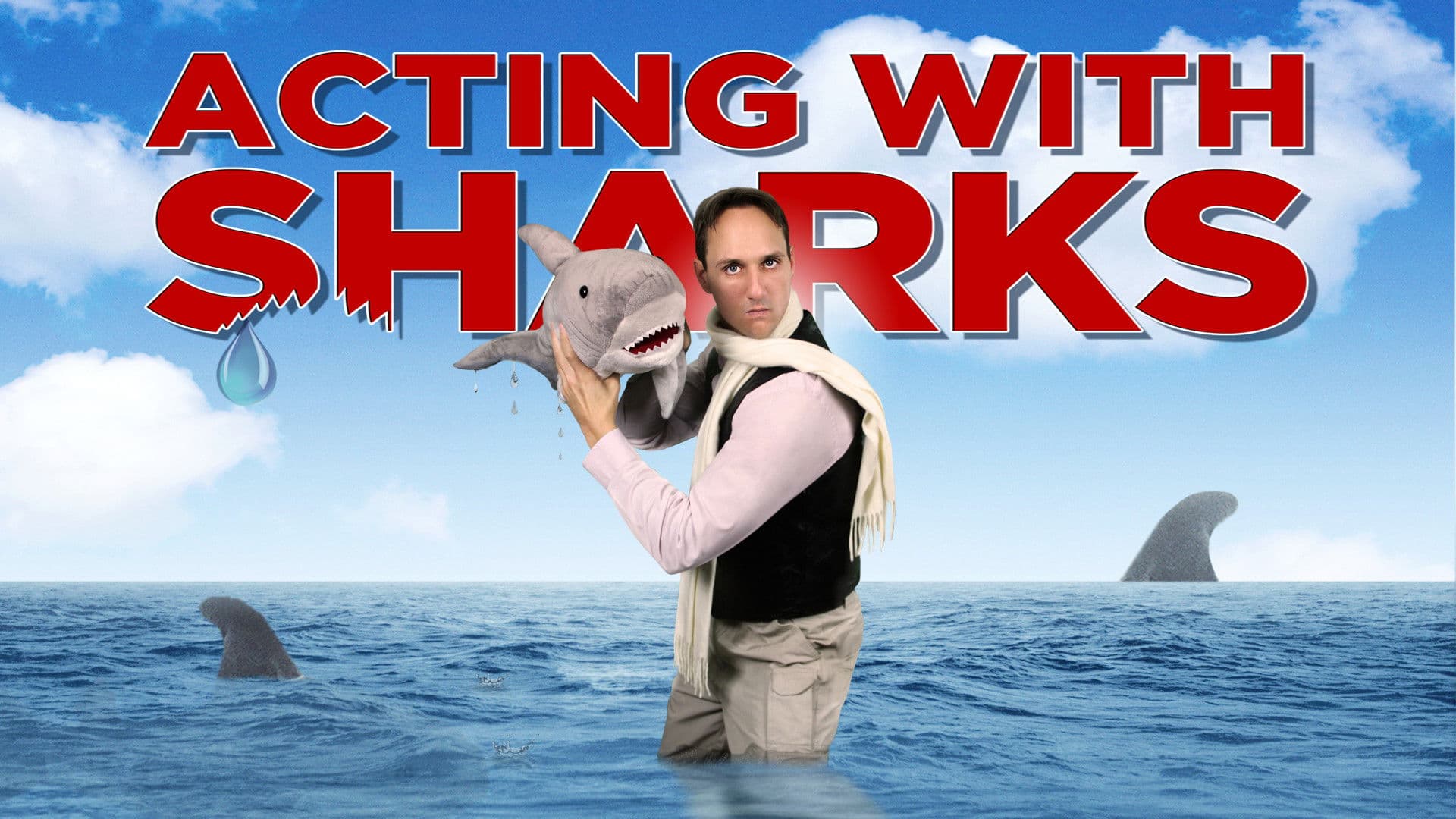 Poster backdrop for Acting with Sharks