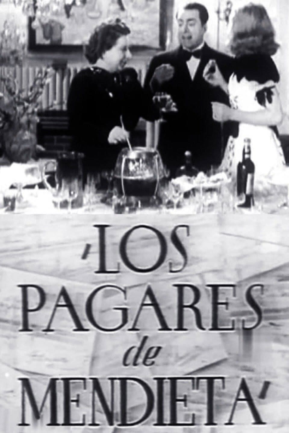 Poster backdrop for Los pagarés de Mendieta
