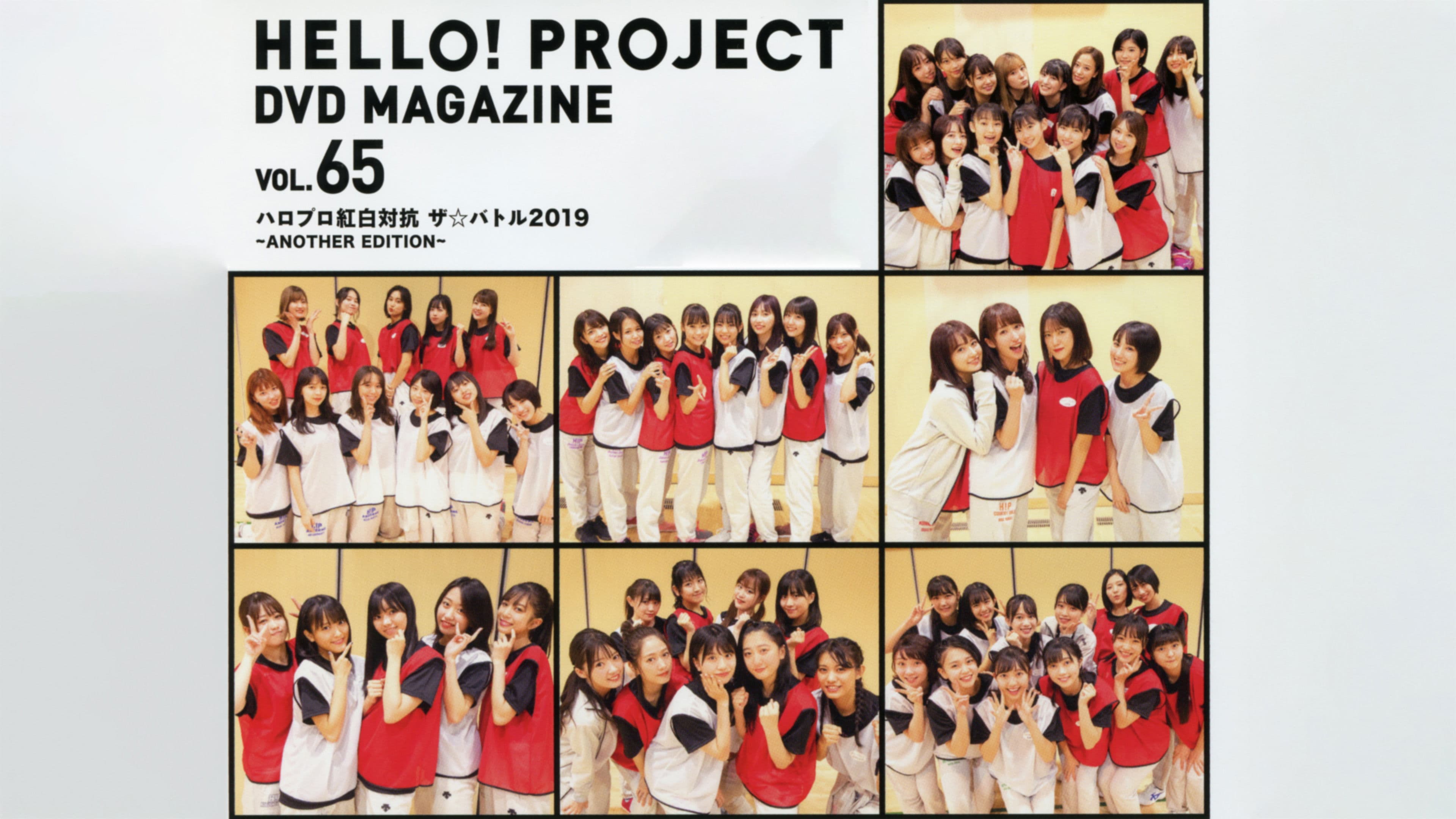 Poster backdrop for Hello! Project DVD Magazine Vol.65