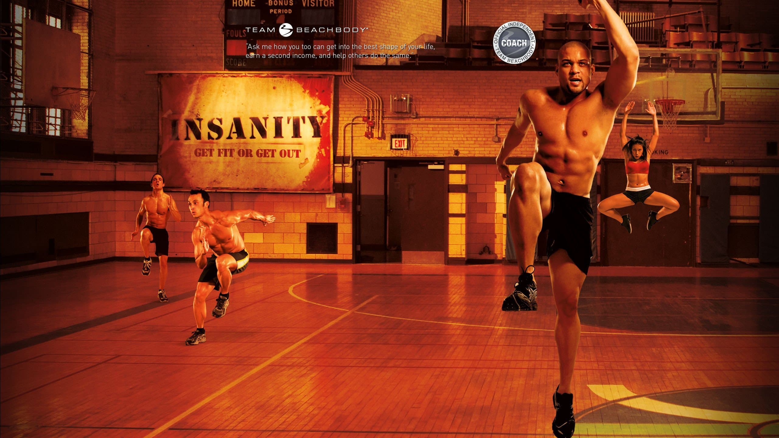 Poster backdrop for Insanity: Dig Deeper & Fit Test