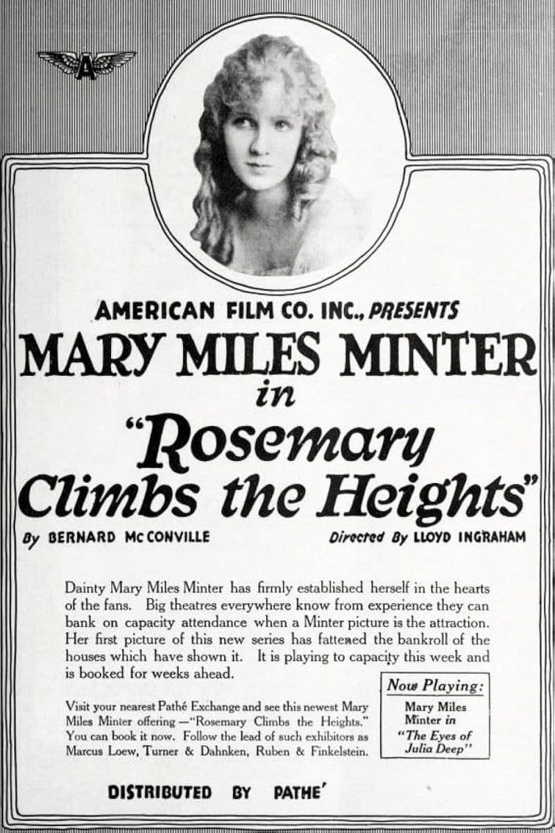 Poster backdrop for Rosemary Climbs the Heights