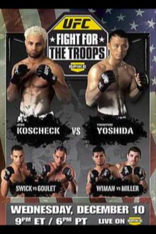 Poster backdrop for UFC Fight Night 16: Fight for the Troops