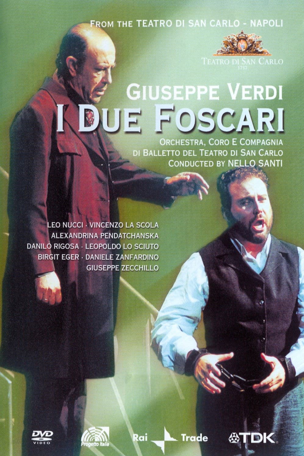 Poster backdrop for Verdi: I Due Foscari