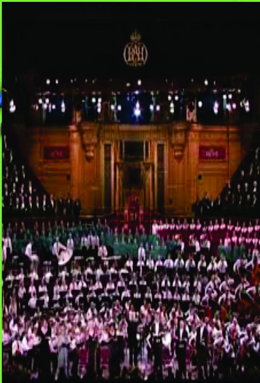 Poster backdrop for Mahler: Symphony No. 8 'Symphony of a Thousand' - Sir Simon Rattle