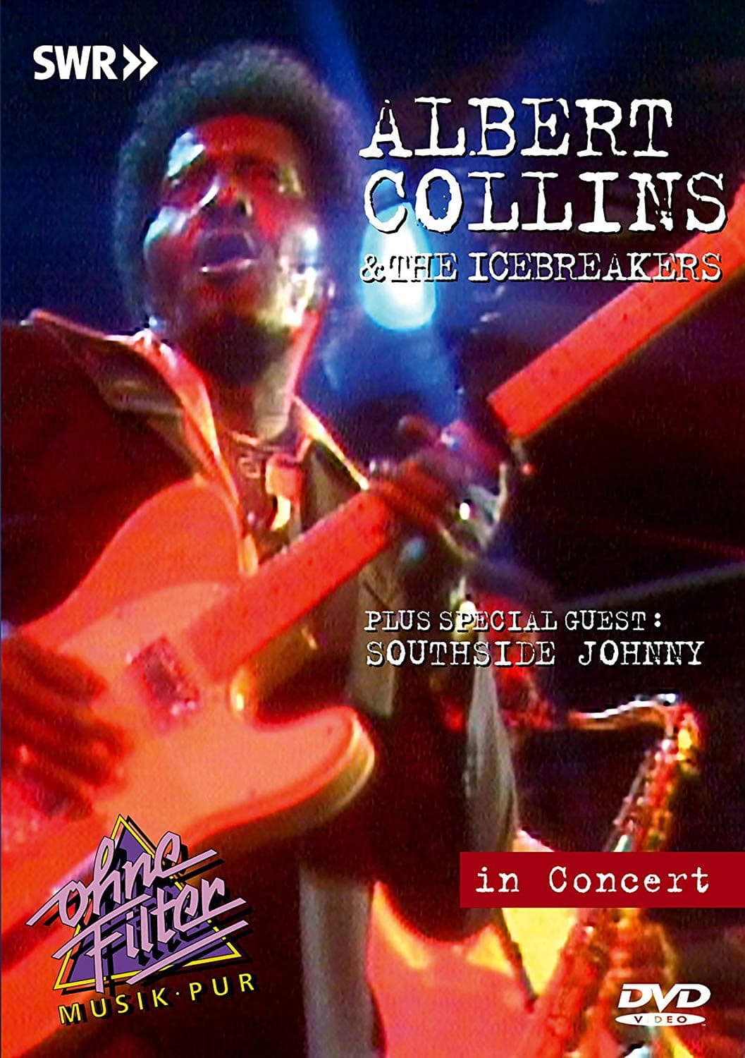 Poster backdrop for Albert Collins & The Icebreakers: In Concert - Ohne Filter