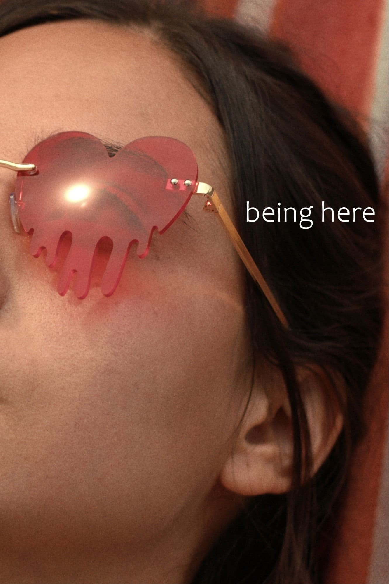 Poster backdrop for being here