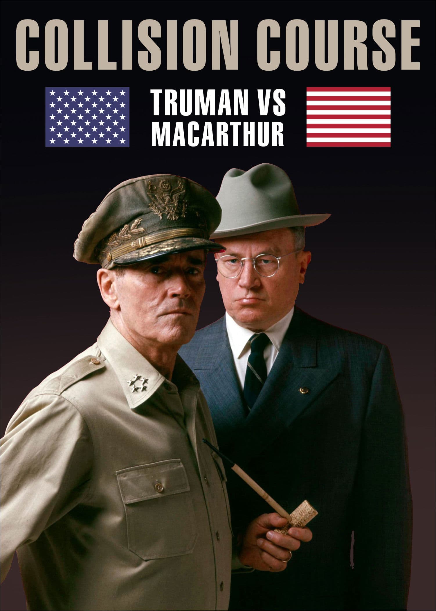 Poster backdrop for Collision Course: Truman vs. MacArthur