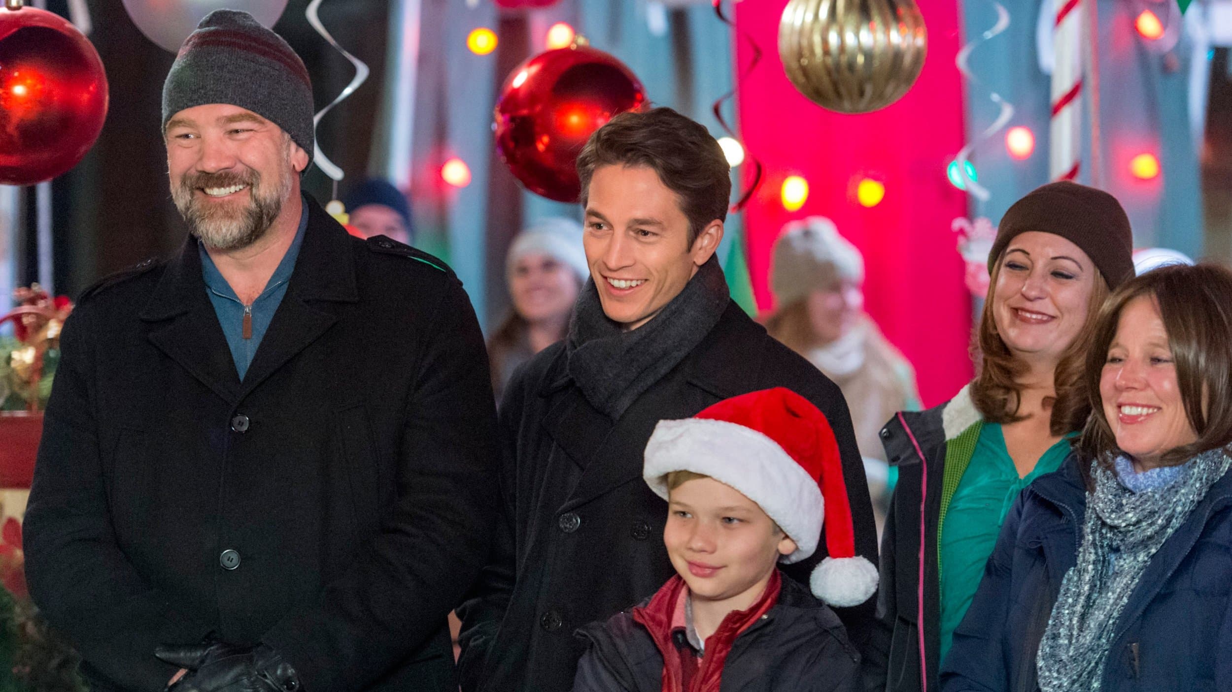 Poster backdrop for Sharing Christmas