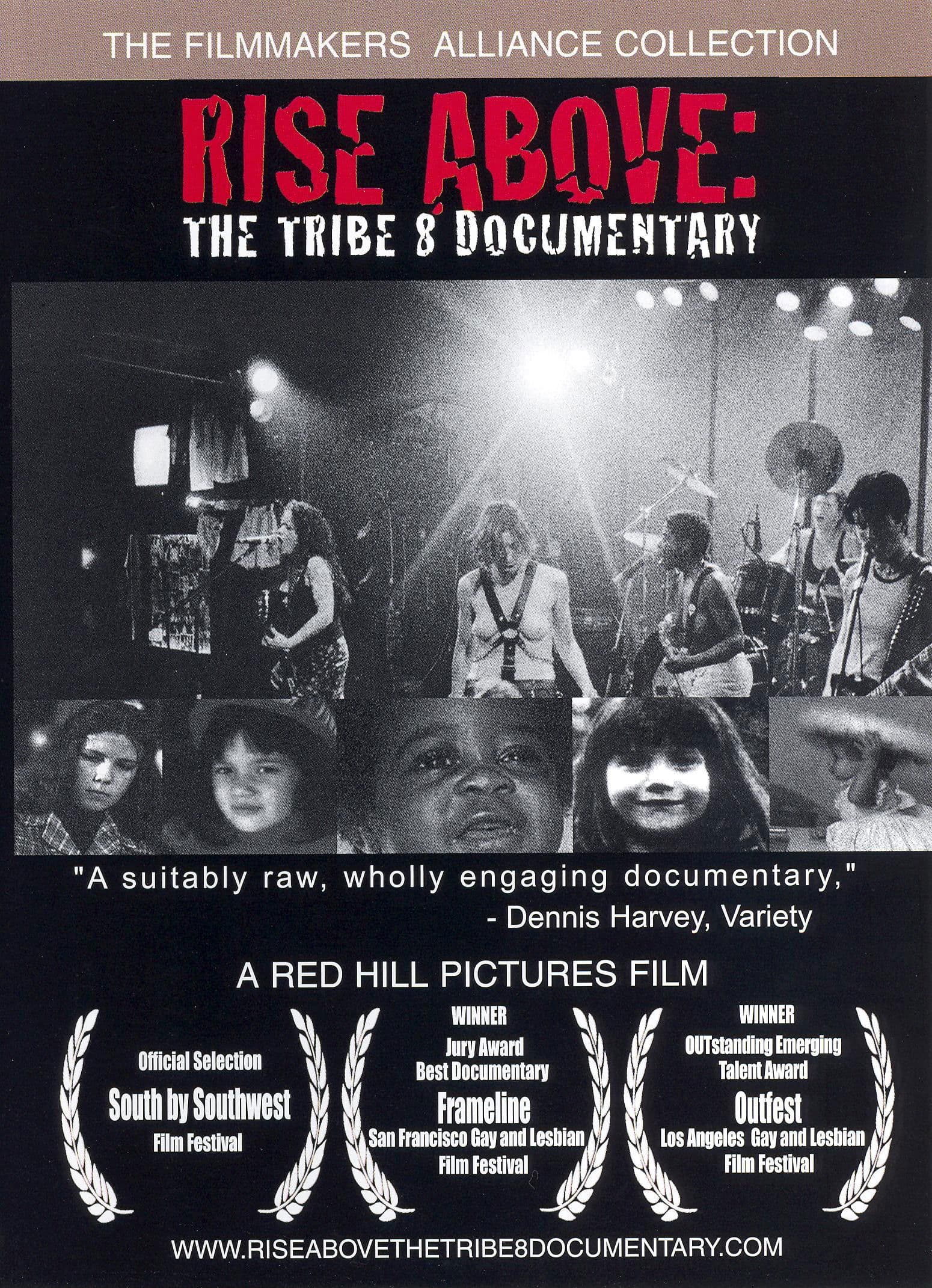 Poster backdrop for Rise Above: The Tribe 8 Documentary