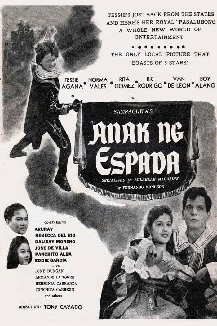 Poster backdrop for Anak ng Espada