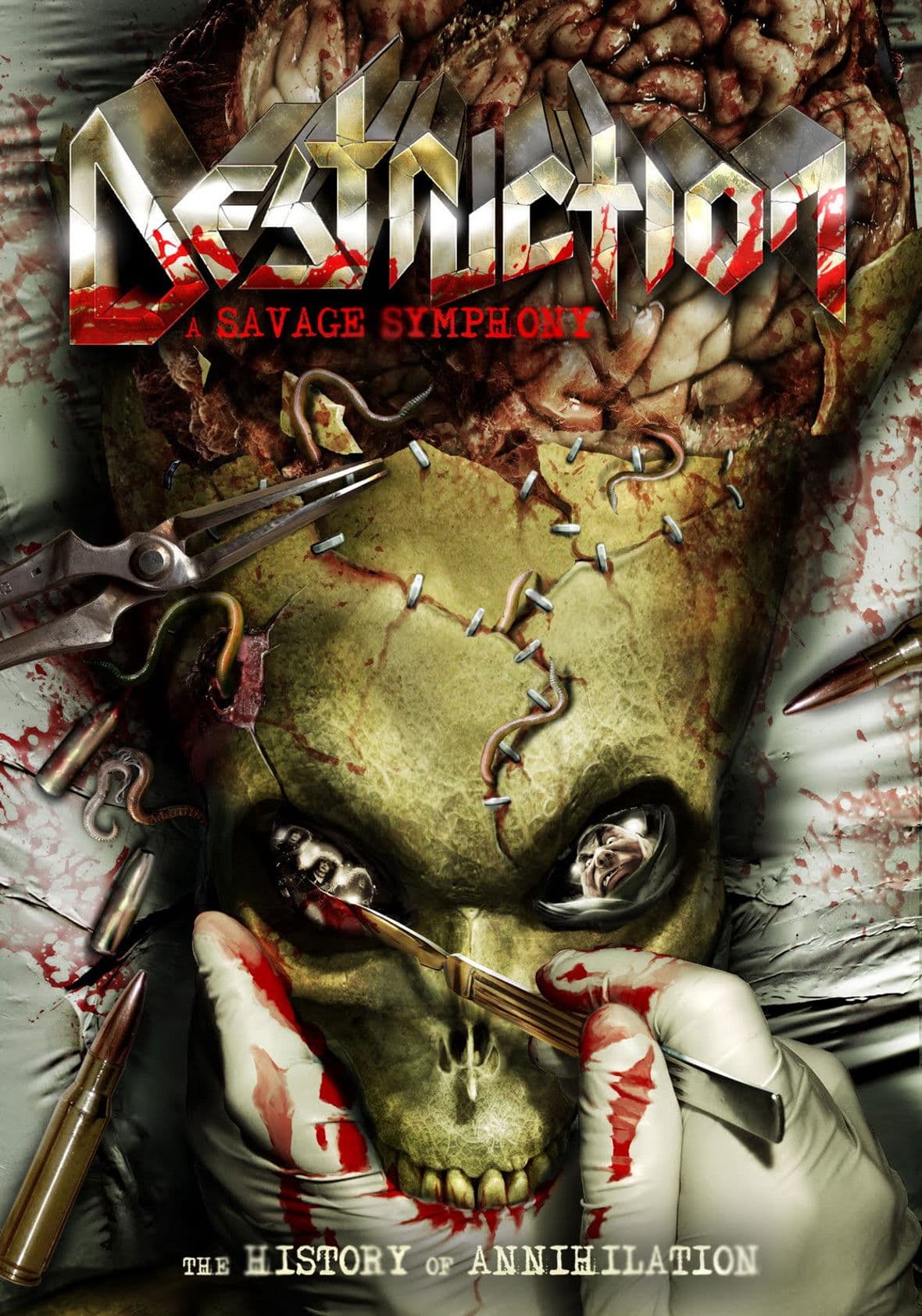 Poster backdrop for Destruction ‎– A Savage Symphony: The History of Annihilation