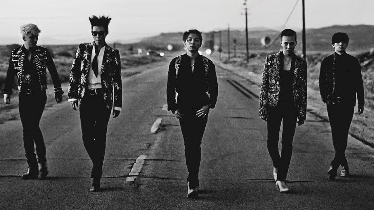 Poster backdrop for BIGBANG WORLD TOUR 2015~2016 [MADE] IN JAPAN